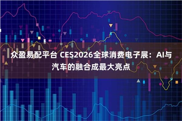 众盈易配平台 CES2026全球消费电子展：AI与汽车的融合成最大亮点