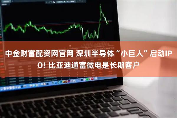 中金财富配资网官网 深圳半导体“小巨人”启动IPO! 比亚迪通富微电是长期客户