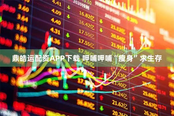 鼎皓运配资APP下载 呷哺呷哺“瘦身”求生存