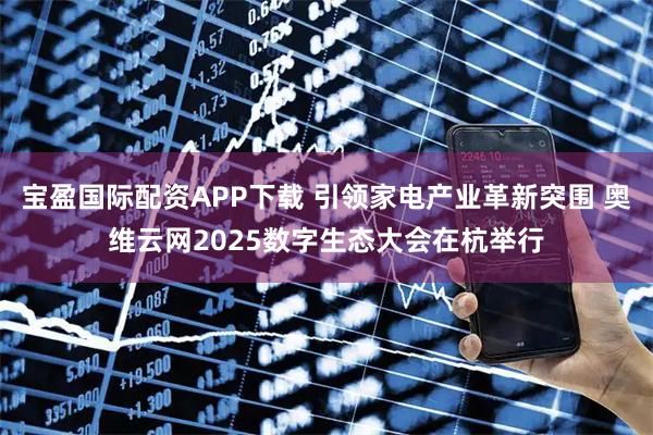 宝盈国际配资APP下载 引领家电产业革新突围 奥维云网2025数字生态大会在杭举行